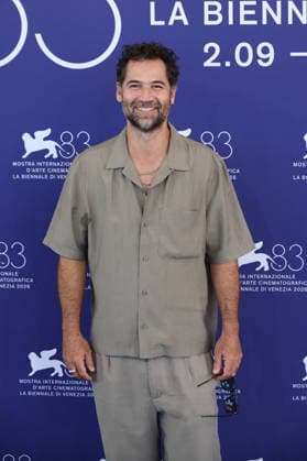 Venice 2026 Hombre Al Agua Photocall NB Manuel Garcia-Rulfo attending the Hombre Al Agua Photocall as part of the 83th Venice International Film Festival at the Lido in Venice, Italy on September 06, 2026. Photo by Nasser Berzane ABACAPRESS.COM Venice Italy  Copyright: xBerzanexNasser ABACAx