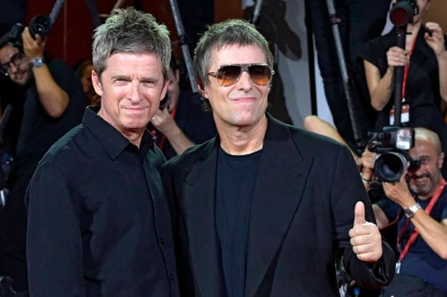 Noel Gallagher and Liam Gallagher at the premiere of the documentary *Oasis: Don t Look Back in Anger* at the 2023 Venice Biennale—the 83rd Venice International Film Festival—at the Palazzo del Cinema in Venice, September 5, 2026 Foto:xA.xM.xTinghinox xFuturexImagex oasis_6581