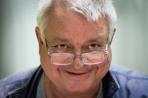 Literature, Art, Culture September 5, 2025, Potsdam, Villa Quandt, Brandenburg Literary Office, Potsdam Poetry Night, Ulf Stolterfoht is a German poet, Potsdam, Brandenburg, GER