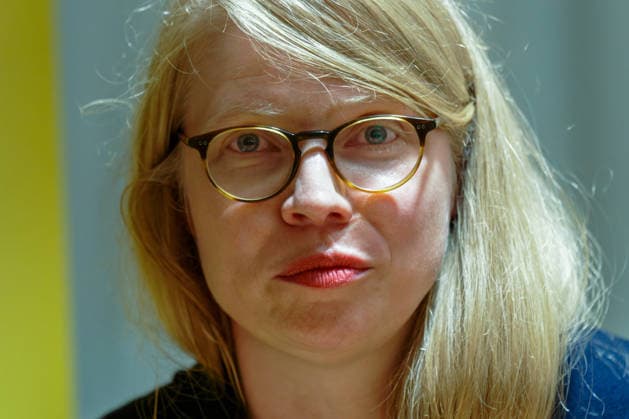 Literature, Art, Culture September 5, 2025, Potsdam, Villa Quandt, Brandenburg Literature Office, Potsdam Poetry Night, Nadja Küchenmeister, German poet and writer, Potsdam, Brandenburg, GER