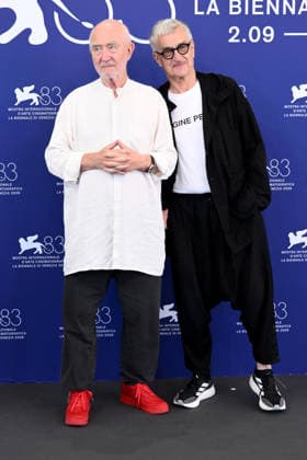 IPA88188227 - Venice, 83rd Venice International Film Festival 2026, Day 5 Film photocall: From Inside Out The Architecture of Peter Zumthor Pictured: Wim Wenders, Peter Zumthor  Copyright: xAlbertoxTerenghi PoolxPhotoxEventsx08x xPoolxPhotoxEventsx08x 88188227