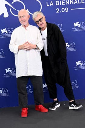 IPA88188231 - Venice, 83rd Venice International Film Festival 2026, Day 5 Film photocall: From Inside Out The Architecture of Peter Zumthor Pictured: Wim Wenders, Peter Zumthor  Copyright: xAlbertoxTerenghi PoolxPhotoxEventsx08x xPoolxPhotoxEventsx08x 88188231
