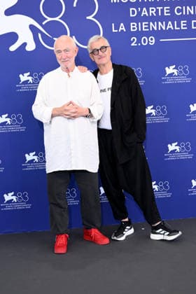 IPA88188235 - Venice, 83rd Venice International Film Festival 2026, Day 5 Film photocall: From Inside Out The Architecture of Peter Zumthor Pictured: Wim Wenders, Peter Zumthor  Copyright: xAlbertoxTerenghi PoolxPhotoxEventsx08x xPoolxPhotoxEventsx08x 88188235