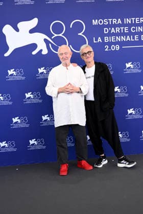 IPA88188239 - Venice, 83rd Venice International Film Festival 2026, Day 5 Film photocall: From Inside Out The Architecture of Peter Zumthor Pictured: Wim Wenders, Peter Zumthor  Copyright: xAlbertoxTerenghi PoolxPhotoxEventsx08x xPoolxPhotoxEventsx08x 88188239
