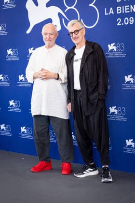 From Inside Out photocall during the 83rd Venice International Film Festival in Venice, Italy on 02 September 2026. Peter Zumthor, Wim Wenders attend the From Inside Out photocall during the 83rd Venice International Film Festival in Venice, Italy on 02 September 2026., Credit:Stefano Costantino TTL Stefano Costantino Avalon Italy, Venice  Copyright: xStefanoxCostantinoxTTLx xStefanoxCostantinox xAvalonx 1131389482