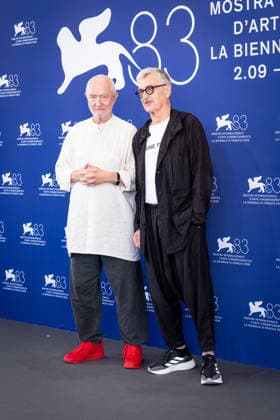 From Inside Out photocall during the 83rd Venice International Film Festival in Venice, Italy on 02 September 2026. Peter Zumthor, Wim Wenders attend the From Inside Out photocall during the 83rd Venice International Film Festival in Venice, Italy on 02 September 2026., Credit:Stefano Costantino TTL Stefano Costantino Avalon Italy, Venice  Copyright: xStefanoxCostantinoxTTLx xStefanoxCostantinox xAvalonx 1131389487