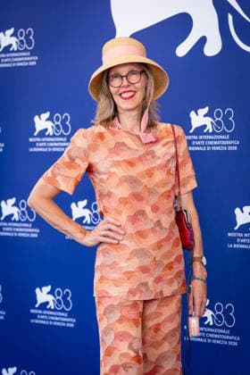 From Inside Out photocall during the 83rd Venice International Film Festival in Venice, Italy on 02 September 2026. Donata Wenders attends the From Inside Out photocall during the 83rd Venice International Film Festival in Venice, Italy on 02 September 2026., Credit:Stefano Costantino TTL Stefano Costantino Avalon Italy, Venice  Copyright: xStefanoxCostantinoxTTLx xStefanoxCostantinox xAvalonx 1131389568