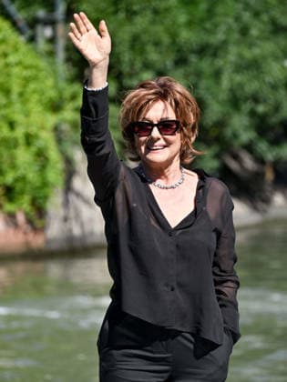 IPA88186478 - Venice, 83rd Venice International Film Festival 2026 - Day 5 - Arrivals at the Excelsior Hotel™s pier - Pictured: Monica Guerritore  Copyright: xSimonexComix xPoolxPhotoxEventsx08x 88186478