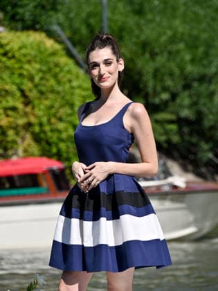 IPA88186680 - Venice, 83rd Venice International Film Festival 2026 - Day 5 - Arrivals at the Excelsior Hotel pier - Pictured: Pilar Fogliati  Copyright: xSimonexComix xPoolxPhotoxEventsx08x 88186680