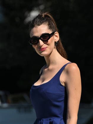 IPA88186867 - Venice, 83rd Venice International Film Festival 2026 Day 5 Arrivals at the Excelsior Hotel™s pier. Pictured: Pilar Fogliati  Copyright: xManuelexMangiarottix xPoolxPhotoxEventsx08x 88186867
