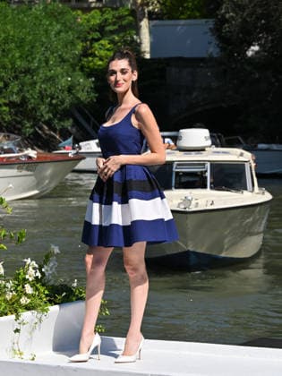 IPA88186880 - Venice, 83rd Venice International Film Festival 2026 Day 5 Arrivals at the Excelsior Hotel™s pier. Pictured: Pilar Fogliati  Copyright: xManuelexMangiarottix xPoolxPhotoxEventsx08x 88186880