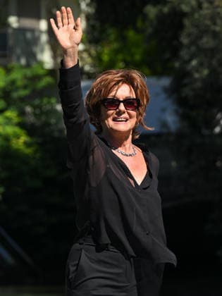 IPA88188131 - Venice, 83rd Venice International Film Festival 2026 - Day 5 - Arrivals at the Excelsior Hotel™s pier. Pictured: Monica Guerritore  Copyright: xManuelexMangiarottix xPoolxPhotoxEventsx08x 88188131