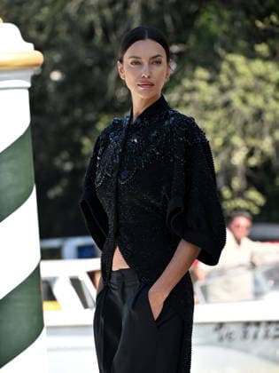 IPA88188660 - Venice, 83rd Venice International Film Festival 2026 - Day 5 - Arrivals at the Excelsior Hotel™s pier - Pictured: Irina Shayk  Copyright: xManuelexMangiarottix xPoolxPhotoxEventsx08x 88188660