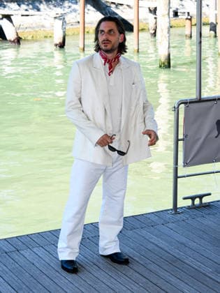 IPA88191061 - Venice, 83rd Venice International Film Festival 2026 Day 5 Photocall for the film The Echo Chamber. Pictured: Luca Marinelli  Copyright: xAlbertoxTerenghix xPoolxPhotoxEventsx08x 88191061