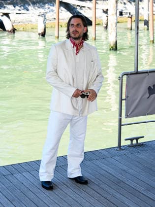 IPA88191063 - Venice, 83rd Venice International Film Festival 2026 Day 5 Photocall for the film The Echo Chamber. Pictured: Luca Marinelli  Copyright: xAlbertoxTerenghix xPoolxPhotoxEventsx08x 88191063