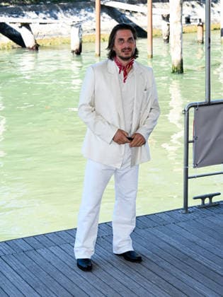 IPA88191069 - Venice, 83rd Venice International Film Festival 2026 - Day 5 - Photocall for the film The Echo Chamber. Pictured: Luca Marinelli  Copyright: xAlbertoxTerenghix xPoolxPhotoxEventsx08x 88191069