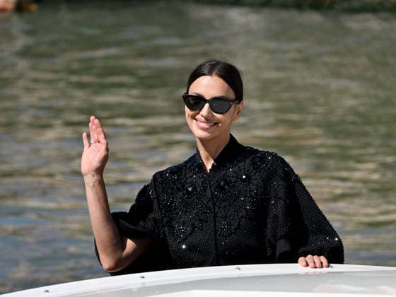 IPA88191448 - Venice, 83rd Venice International Film Festival 2026 - Day 5 - Arrivals at the Excelsior Hotel™s pier - Pictured: Irina Shayk  Copyright: xSimonexComix xPoolxPhotoxEventsx08x 88191448