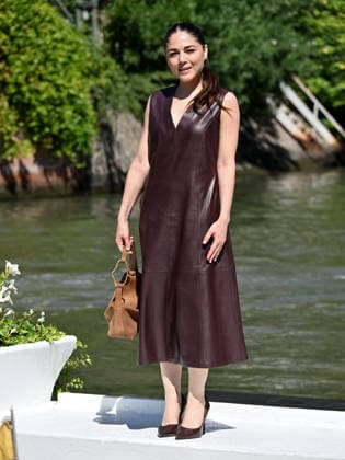 IPA88190292 - Venice, 83rd Venice International Film Festival 2026 - Day 5 - Arrivals at the Excelsior Hotel pier - Pictured: Claudia Tronchese  Copyright: xSimonexComix xPoolxPhotoxEventsx08x 88190292