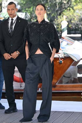 September 6, 2026, Venice, Rome, Italy: Irina Shayk arrives at the dock of the Hotel Excelsior during the 83rd Venice Film Festival. Venice, September 6, 2026 Venice Italy  - ZUMAa289 20260906_zia_a289_070 Copyright: xMlax xAgfx