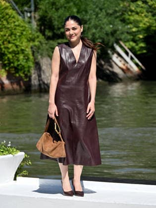 IPA88190296 - Venice, 83rd Venice International Film Festival 2026 - Day 5 - Arrivals at the Excelsior Hotel pier - Pictured: Claudia Tronchese  Copyright: xSimonexComix xPoolxPhotoxEventsx08x 88190296