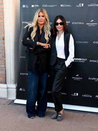 IPA88193069 - Venice, 83rd Venice International Film Festival 2026 - Day 5 - Filming Italy photocall. Pictured: Ilenia Pastorelli, Tiziana Rocca  Copyright: xManuelexMangiarottix xPoolxPhotoxEventsx08x 88193069
