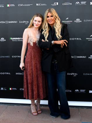 IPA88193102 - Venice, 83rd Venice International Film Festival 2026 - Day 5 - Filming Italy Photocall. Pictured: Alanah Bloor Tiziana Rocca  Copyright: xManuelexMangiarottix xPoolxPhotoxEventsx08x 88193102