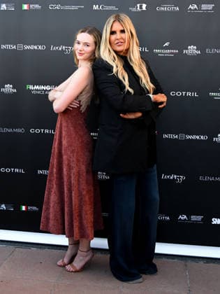 IPA88193104 - Venice, 83rd Venice International Film Festival 2026 - Day 5 - Filming Italy Photocall. Pictured: Alanah Bloor Tiziana Rocca  Copyright: xManuelexMangiarottix xPoolxPhotoxEventsx08x 88193104