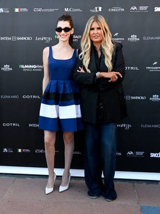 IPA88193293 - Venice, 83rd Venice International Film Festival 2026 - Day 5 - Filming Italy photocall. Pictured: Pilar Fogliati, Tiziana Rocca  Copyright: xManuelexMangiarottix xPoolxPhotoxEventsx08x 88193293