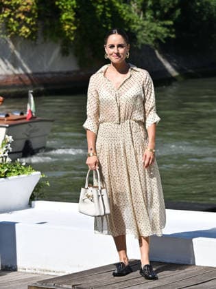 IPA88192867 - Venice, 83rd Venice International Film Festival 2026 - Day 5 - Arrivals at the Excelsior Hotel pier - Pictured: Matilde Gioli  Copyright: xSimonexComix xPoolxPhotoxEventsx08x 88192867