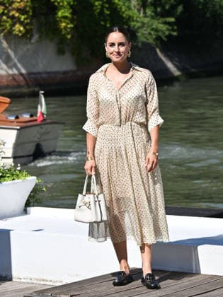 IPA88192869 - Venice, 83rd Venice International Film Festival 2026 - Day 5 - Arrivals at the Excelsior Hotel pier - Pictured: Matilde Gioli  Copyright: xSimonexComix xPoolxPhotoxEventsx08x 88192869
