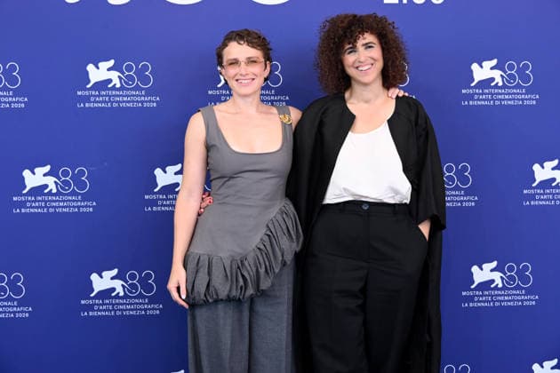 IPA88193707 - Venice, 83rd Venice International Film Festival 2026, Day 5 Film photocall: Woman Unknown Pictured: Mathilde Arcel, May el-Toukhy  Copyright: xAlbertoxTerenghi PoolxPhotoxEventsx08x xPoolxPhotoxEventsx08x 88193707