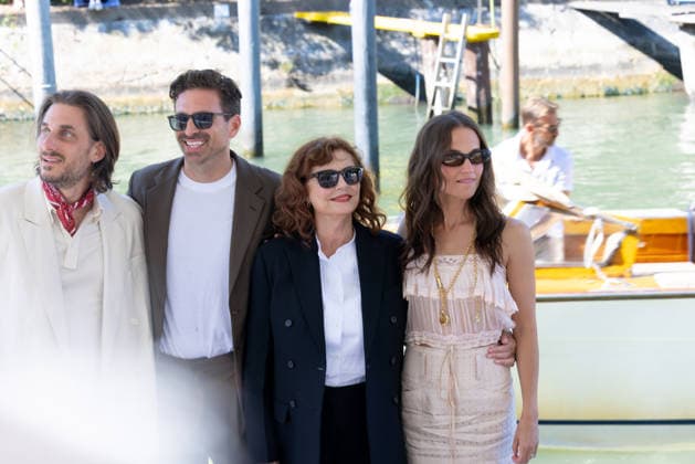 The Echo Chamber cast arrive at the 83rd Venise Film Festival Alicia Vikander, Susan Sarandon, Andrea Pallaoro, Luca Marinelli arrive at Casino during the 83rd Venice International Film Festival on September 5th 2026 in Venice, Italy. Italy.  Copyright: xKazukoxWakayamax