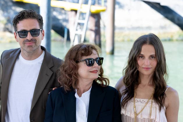 The Echo Chamber cast arrive at the 83rd Venise Film Festival Alicia Vikander, Susan Sarandon, Andrea Pallaoro, Luca Marinelli arrive at Casino during the 83rd Venice International Film Festival on September 5th 2026 in Venice, Italy. Italy.  Copyright: xKazukoxWakayamax