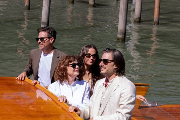 The Echo Chamber cast arrive at the 83rd Venise Film Festival Alicia Vikander, Susan Sarandon, Andrea Pallaoro, Luca Marinelli arrive at Casino during the 83rd Venice International Film Festival on September 5th 2026 in Venice, Italy. Italy.  Copyright: xKazukoxWakayamax