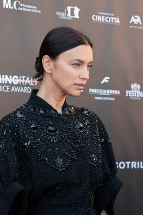 ConfÃ rence de presse du prix Filming Italy lors de la 83eme Mostra de Venise Irina Shayk attends the Filming Italy Venice Award Press Conference during the 83rd Venice International Film Festival at Hotel Excelsior on September 06, 2026 in Venice, Italy.  Copyright: xKazukoxWakayamax