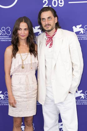IPP Photo by Daniele Cifala’, Venice, September 5, 2026. The Echo Chamber Photocall. The 83rd Venice International Film Festival. Pictured: Alicia Vikander and Luca Marinelli. Italy Photo Press World. Copyright The Echo Chamber Photocall T
