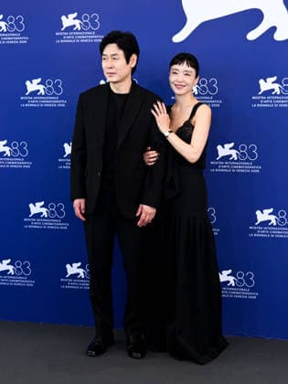 IPA88195759 - Venice, 83rd Venice International Film Festival 2026 - Day 5 - Photocall for the film Ga-neung-han Sa-rang (Possible Love) . Pictured: Seol Kyeong-gu and Jeon Do-yeon  Copyright: xAlbertoxTerenghix xPoolxPhotoxEventsx08x 88195759
