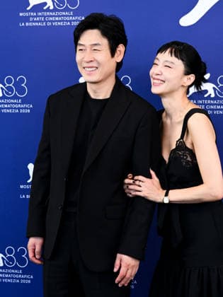 IPA88195770 - Venice, 83rd Venice International Film Festival 2026 Day 5 Photocall for the film Ga-neung-han Sa-rang (Possible Love) . Pictured: Seol Kyeong-gu, Jeon Do-yeon  Copyright: xAlbertoxTerenghix xPoolxPhotoxEventsx08x 88195770