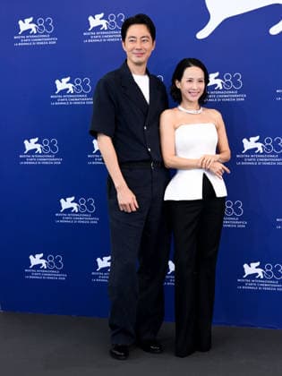 IPA88195790 - Venice, 83rd Venice International Film Festival 2026 Day 5 Photocall for the film Ga-neung-han Sa-rang (Possible Love). Pictured: Jo In-sung, Cho Yeo-jeong  Copyright: xAlbertoxTerenghix xPoolxPhotoxEventsx08x 88195790