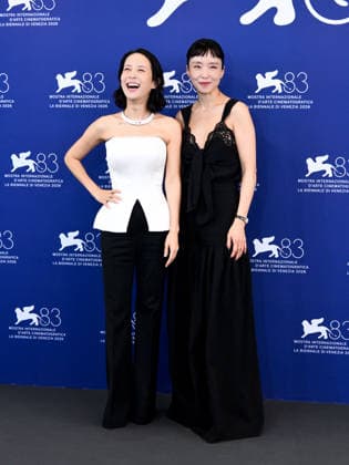 IPA88195773 - Venice, 83rd Venice International Film Festival 2026 - Day 5 - Photocall for the film Ga-neung-han Sa-rang (Possible Love) . Pictured: Cho Yeo-jeong, Jeon Do-yeon  Copyright: xAlbertoxTerenghix xPoolxPhotoxEventsx08x 88195773