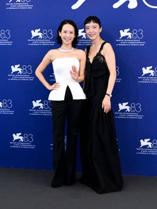 IPA88195779 - Venice, 83rd Venice International Film Festival 2026 Day 5 Photocall for the film Ga-neung-han Sa-rang (Possible Love). Pictured: Cho Yeo-jeong, Jeon Do-yeon  Copyright: xAlbertoxTerenghix xPoolxPhotoxEventsx08x 88195779