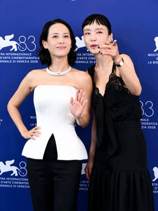 IPA88195782 - Venice, 83rd Venice International Film Festival 2026 Day 5 Photocall for the film Ga-neung-han Sa-rang (Possible Love). Pictured: Cho Yeo-jeong, Jeon Do-yeon  Copyright: xAlbertoxTerenghix xPoolxPhotoxEventsx08x 88195782