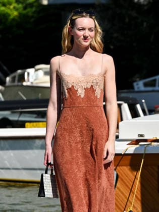 IPA88195015 - Venice, 83rd Venice International Film Festival 2026 Day 5 Arrivals at the Excelsior Hotel™s pier Pictured: Alanah Bloor  Copyright: xManuelexMangiarottix xPoolxPhotoxEventsx08x 88195015