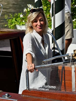 IPA88195131 - Venice, 83rd Venice International Film Festival 2026 - Day 5 - Arrivals at the Excelsior Hotel™s pier - Pictured: Valeria Bruni Tedeschi  Copyright: xManuelexMangiarottix xPoolxPhotoxEventsx08x 88195131