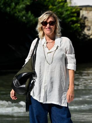 IPA88195161 - Venice, 83rd Venice International Film Festival 2026 - Day 5 - Arrivals at the Excelsior Hotel pier - Pictured: Valeria Bruni Tedeschi  Copyright: xManuelexMangiarottix xPoolxPhotoxEventsx08x 88195161