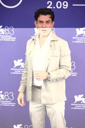 September 6, 2026, Venice, Italy: Mexican actor Jorge Salinas attends the photocall of the film Hombre al agua during the 83rd Venice International Film Festival. Venice Italy  - ZUMAs197 20260906_aaa_s197_039 Copyright: xMarcoxBaradax