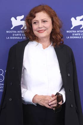 Susan Sarandon at the photocall for the film *The Echo Chamber* at the 2026 Venice Biennale—the 83rd Venice International Film Festival—at the Palazzo del Casino in Venice, September 6, 2026 Foto:xD.xBedrosianx xFuturexImagex echo_6948