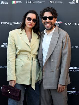IPA88198242 - Venice, 83rd Venice International Film Festival 2026 - Day 5 - Filming Italy photocall. Pictured: Lucia Di Franco, Herbert Ballerina  Copyright: xManuelexMangiarottix xPoolxPhotoxEventsx08x 88198242