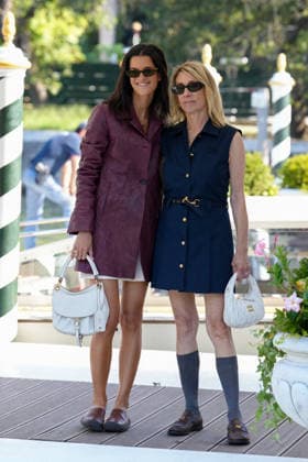 Suzanne Lindon and Kim Gordon are seen at the Hotel Excelsior Venice Lido Pier during the 83rd Venice International Film Festival on September 6, 2026, in Venice, Italy. Lucia Sabatelli, Venice, Italy  Copyright: xLuciaxSabatellix xBestimagexLuciaxSabatellix xBestimagex