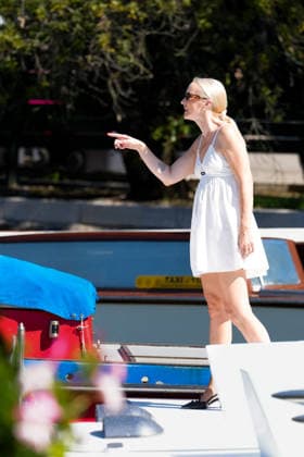 Mona Fastvold is seen at the Hotel Excelsior Venice Lido Pier during the 83rd Venice International Film Festival on September 6, 2026, in Venice, Italy. Lucia Sabatelli, Venice, Italy  Copyright: xLuciaxSabatellix xBestimagexLuciaxSabatellix xBestimagex